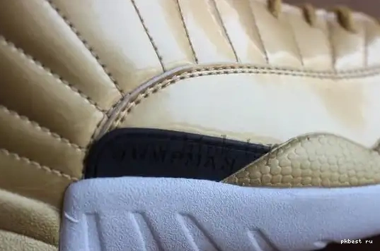 Authentic Air Gold 12 Jordan Pinnacle 0513